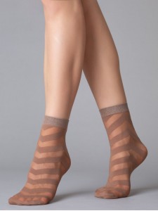Sisi OPTIC 40 носки с рисунком зигзаги